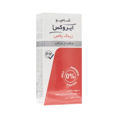 شامپو زینک پلاس ایروکس