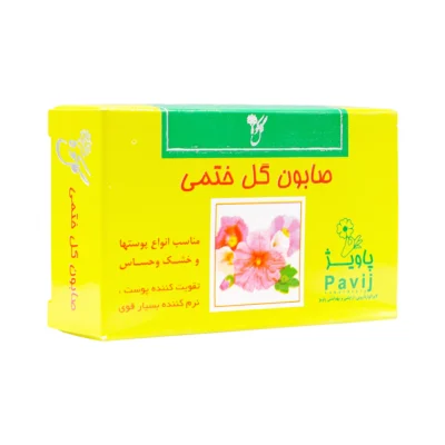 صابون گل ختمی 100 گرمی گل کوه