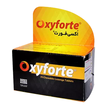 قرص جویدنی مکیدنی اکسی فورت 70 عددی تکاژه