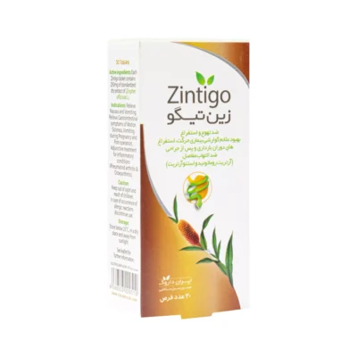 قرص زین تیگو 30 عددی ایران داروک