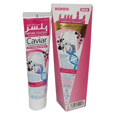 خمیر دندان تخصصی خاویار ویژه بانوان 75 میلی لیتر بنسر
