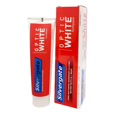 خمیر دندان سفید کننده (Optic White) سیلورگیت