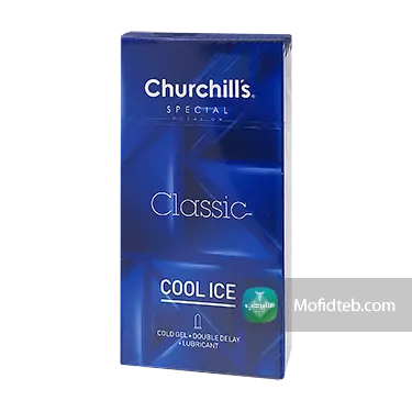 کاندوم Classic COOLICE بسته 12 عددی چرچیلز