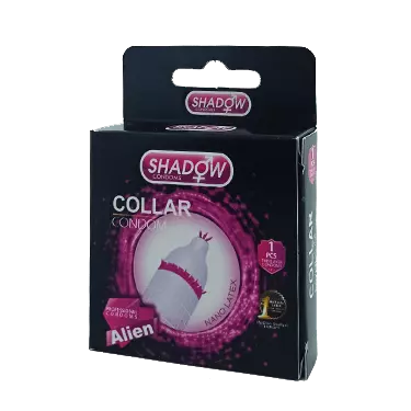 کاندوم Collar Alein بسته 1 عددی شادو
