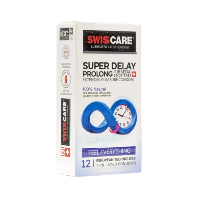 کاندوم SUPER DELAY PROLONG فوق تاخیری سوئیس کر