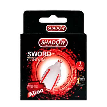 کاندوم Sword Alien بسته 1 عددی شادو
