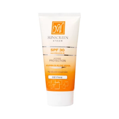 کرم ضد آفتاب SPF30 بدون رنگ 50 میلی لیتر مای