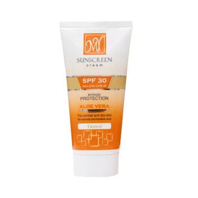 کرم ضد آفتاب SPF30 کرم پودری رنگی 50 میلی لیتر مای