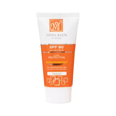 کرم ضد آفتاب SPF90 کرم پودری رنگی 50 میلی لیتر مای