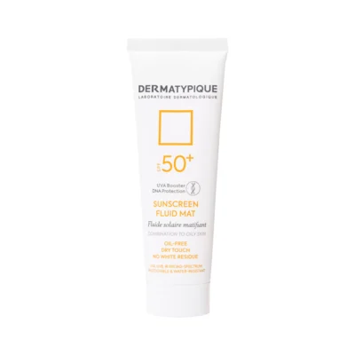 کرم ضد آفتاب بی‌رنگ پوست چرب +SPF50 درماتیپیک