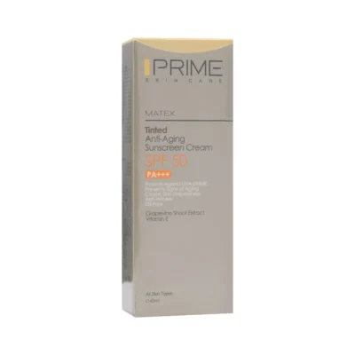 کرم ضد آفتاب جوان کننده SPF50 رنگی پرایم