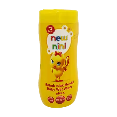 دستمال مرطوب و معطر Baby J کودک 72 عددی نیو نی نی
