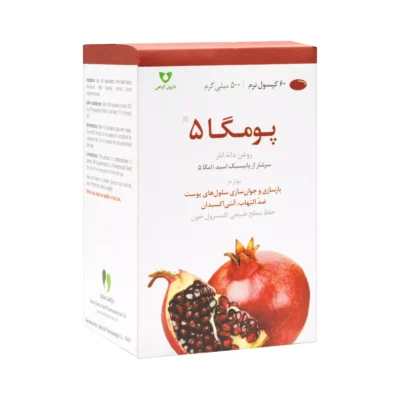 کپسول نرم پومگا 5 وشا دارو