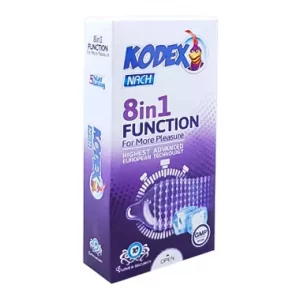 کاندوم 8in1 function بسته 10 عددی ناچ کدکس